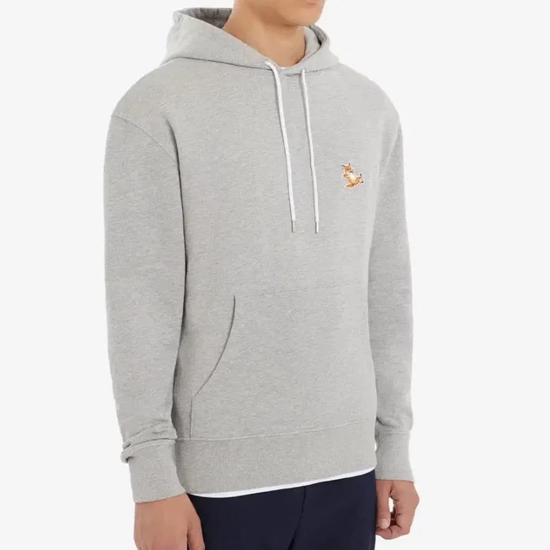 메종키츠네 그레이 후드티 100 상품이미지1