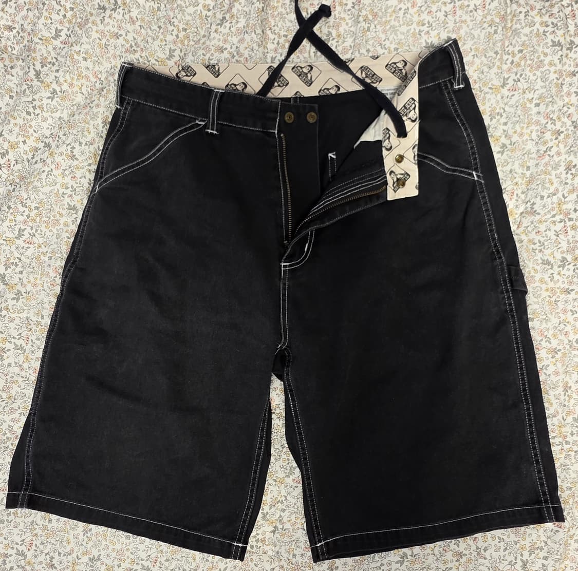 벤 데이비스 버뮤다 팬츠 블랙 칼라 32 (L) 반바지 상품이미지2