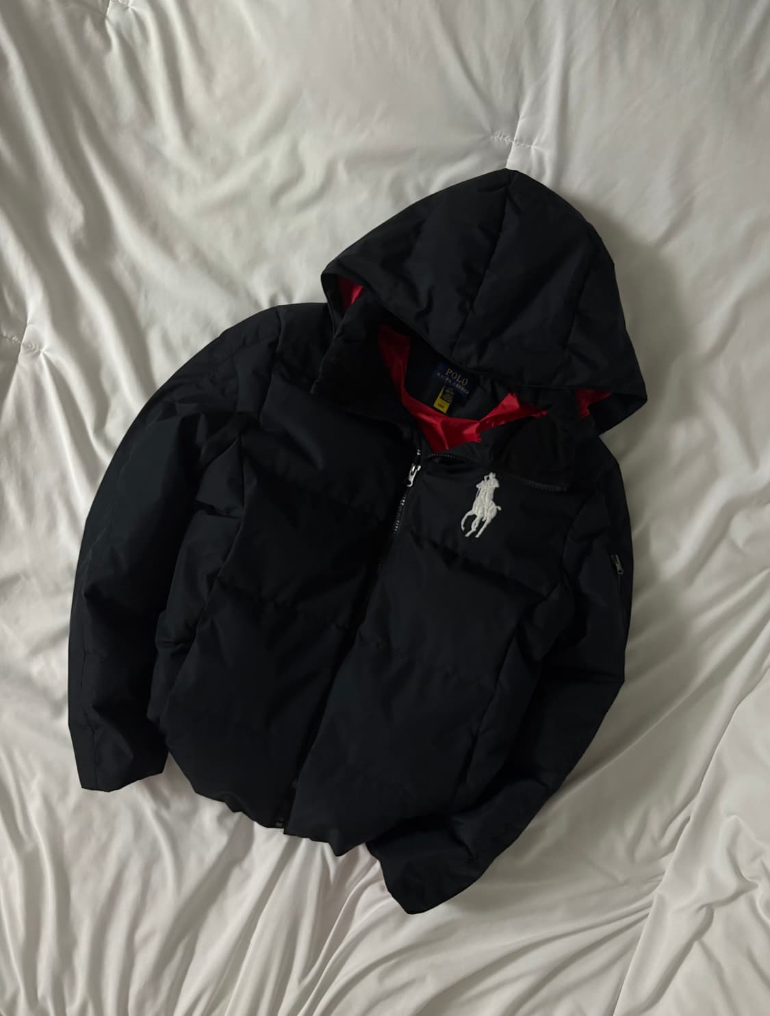 폴로 빅포니 패딩 블랙 S 상품이미지1