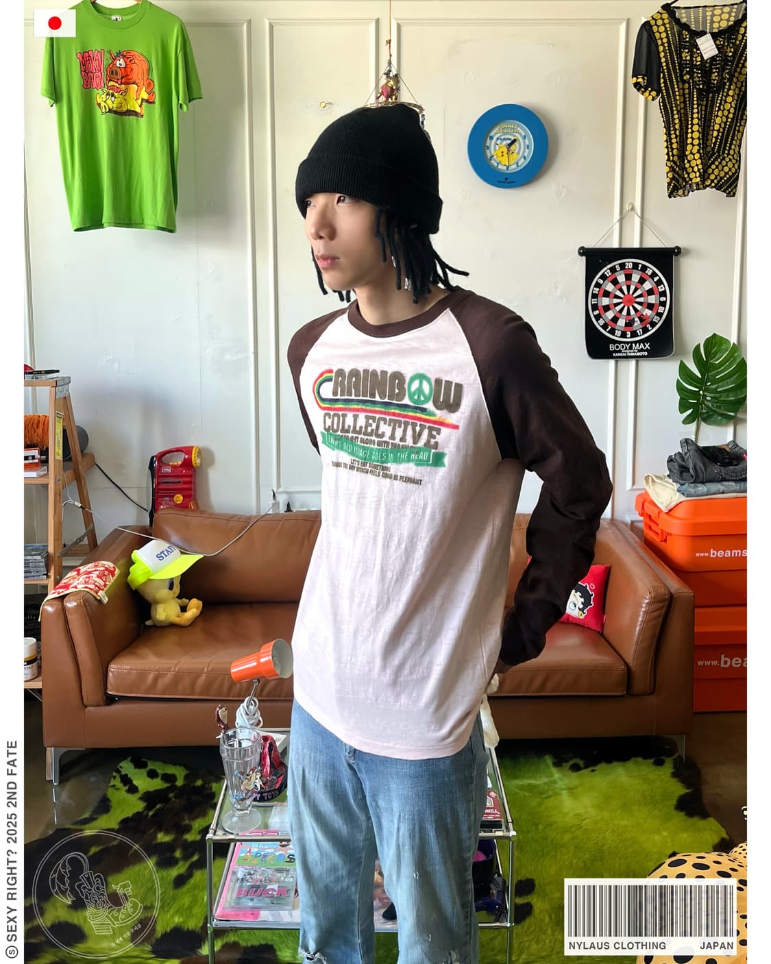 1990s Nylaus Clothing Old Long-Sleeve 상품이미지1