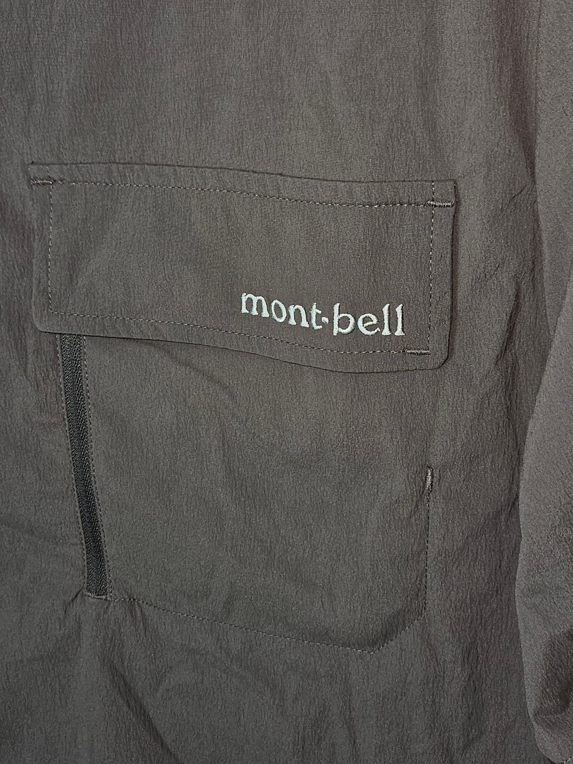 몽벨 montbell 우븐 반팔 쉘 블록테크 M 95 거의 새상품 상품이미지2