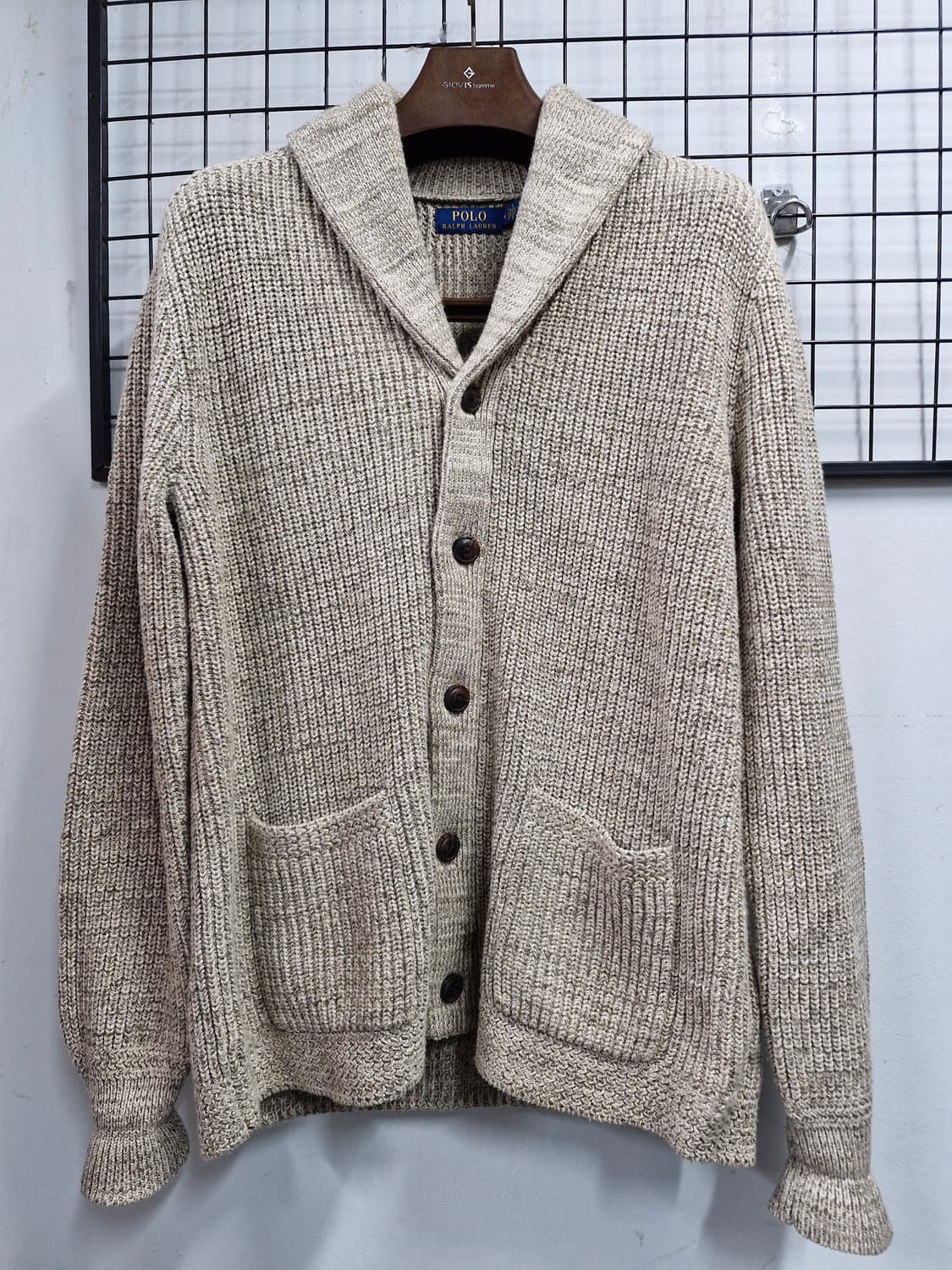 95-100L 폴로랄프로렌 숄카라 니트 가디건 상품이미지1