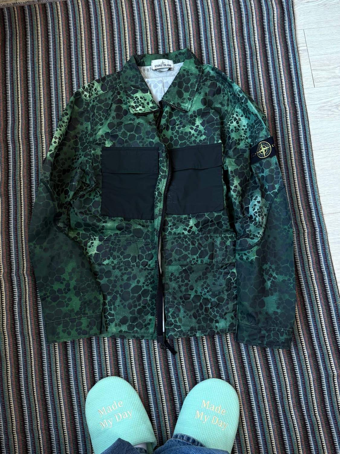 스톤아일랜드 엘리게이터 카모 자켓 상품이미지2