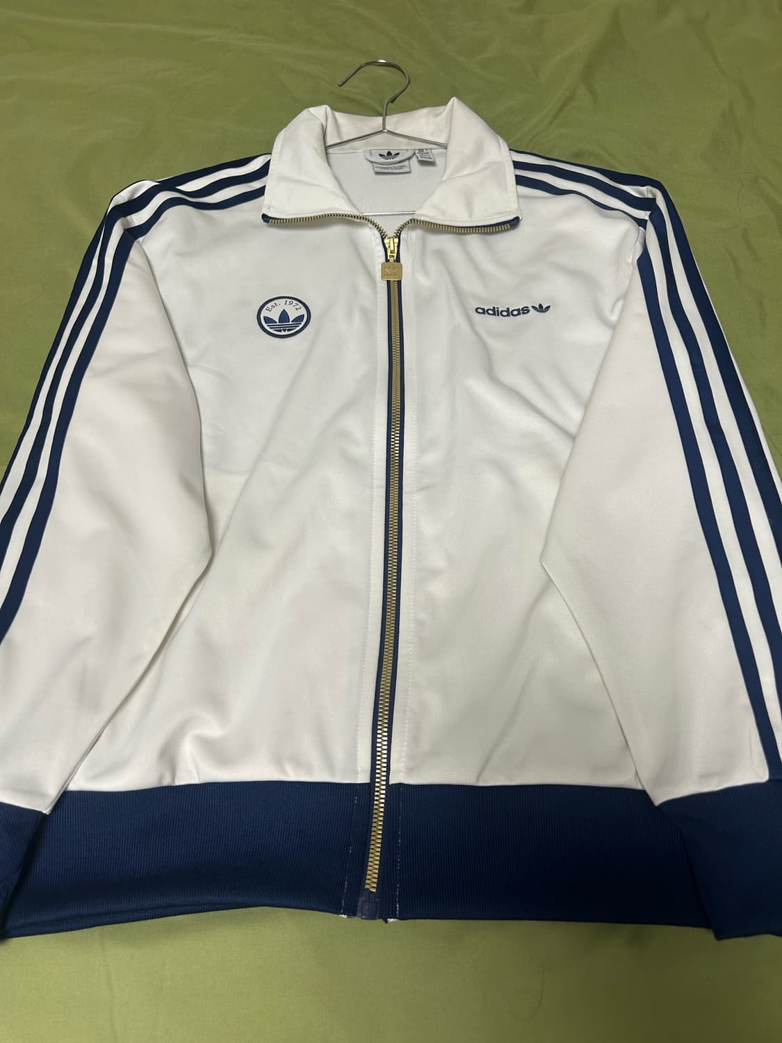 아디다스 파이어버드 흰색 져지 팔아요 상품이미지3