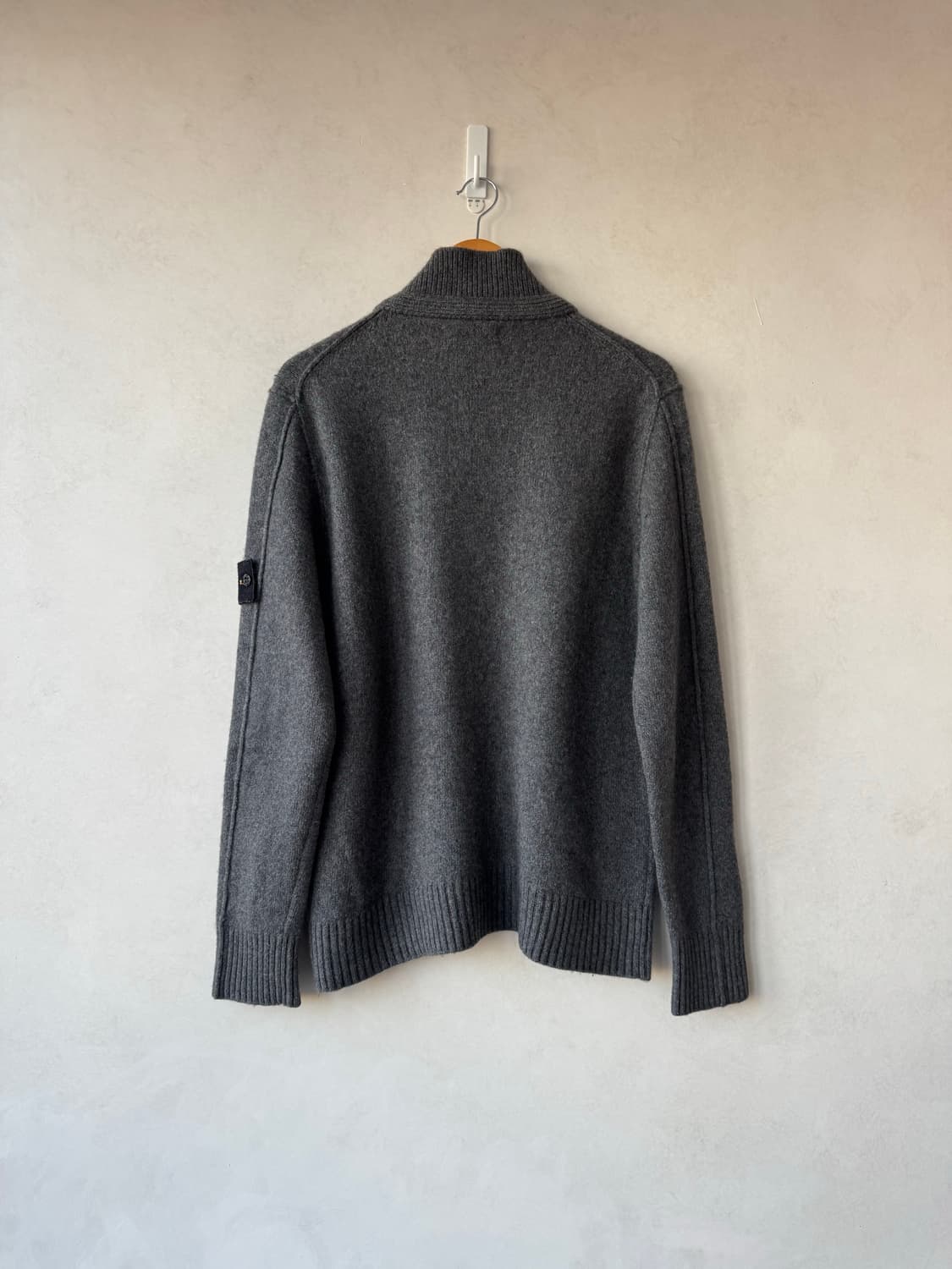 스톤아이랜드 반집업 니트 상품이미지8