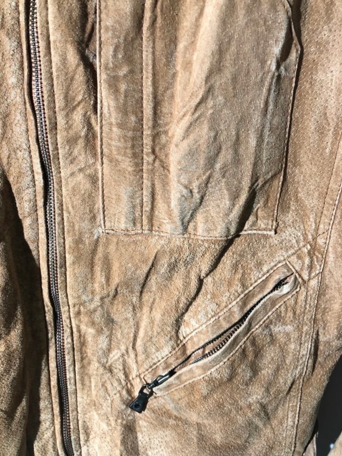 semantic design 리얼 레더 자켓 상품이미지5