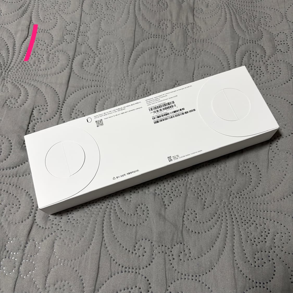 애플 워치 SE3 (미개봉) 새상품 미드나이트 셀룰러 40mm 판매합니다 상품이미지2