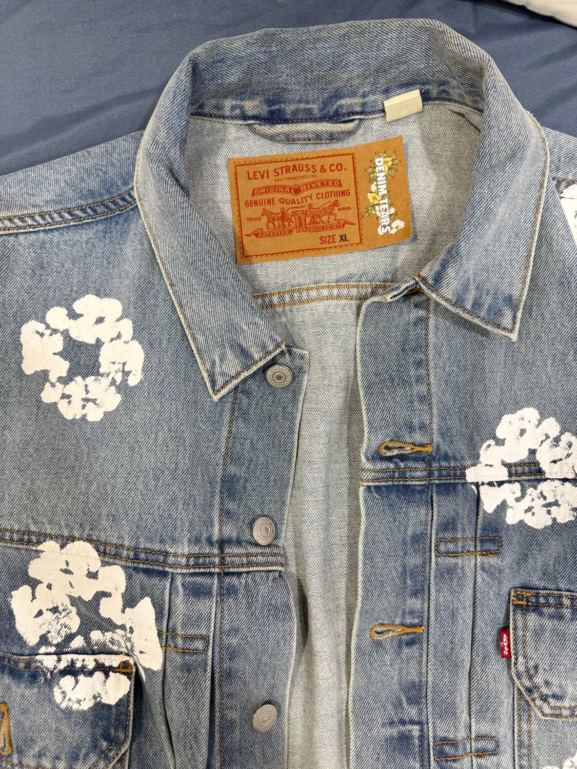 데님티어스 리바이스 청자켓 상품이미지3