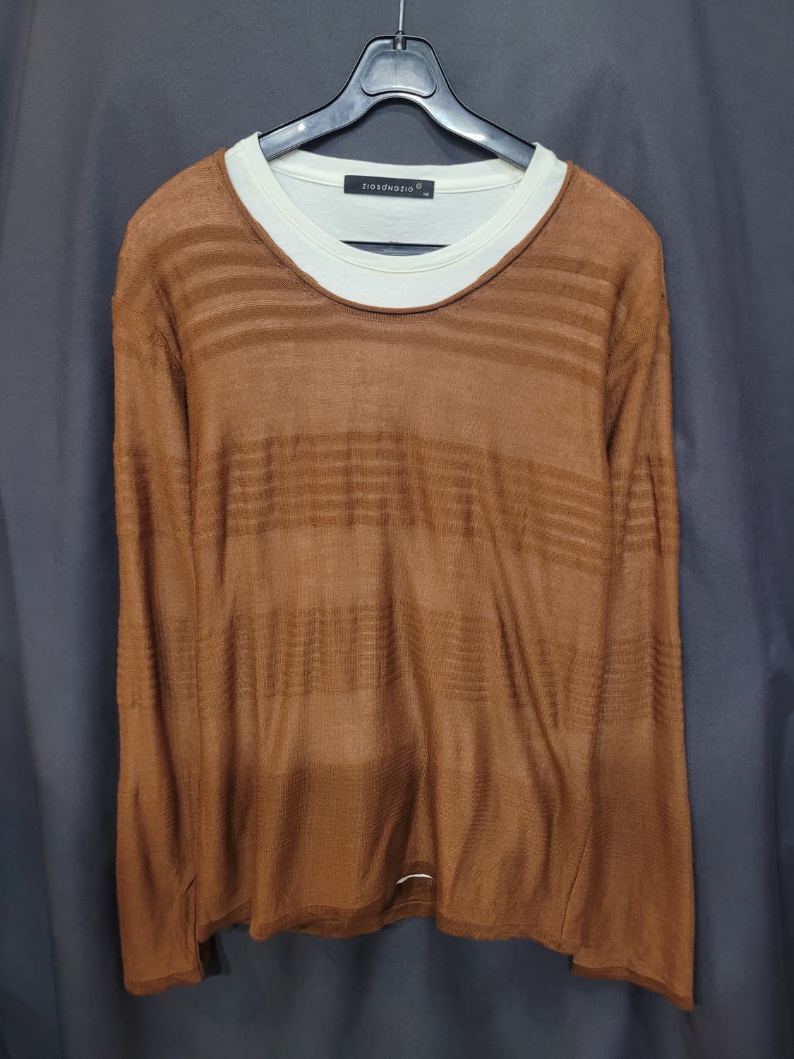 ZIOSONGZIO 지오송지오 레이어드 셔츠 상품이미지1