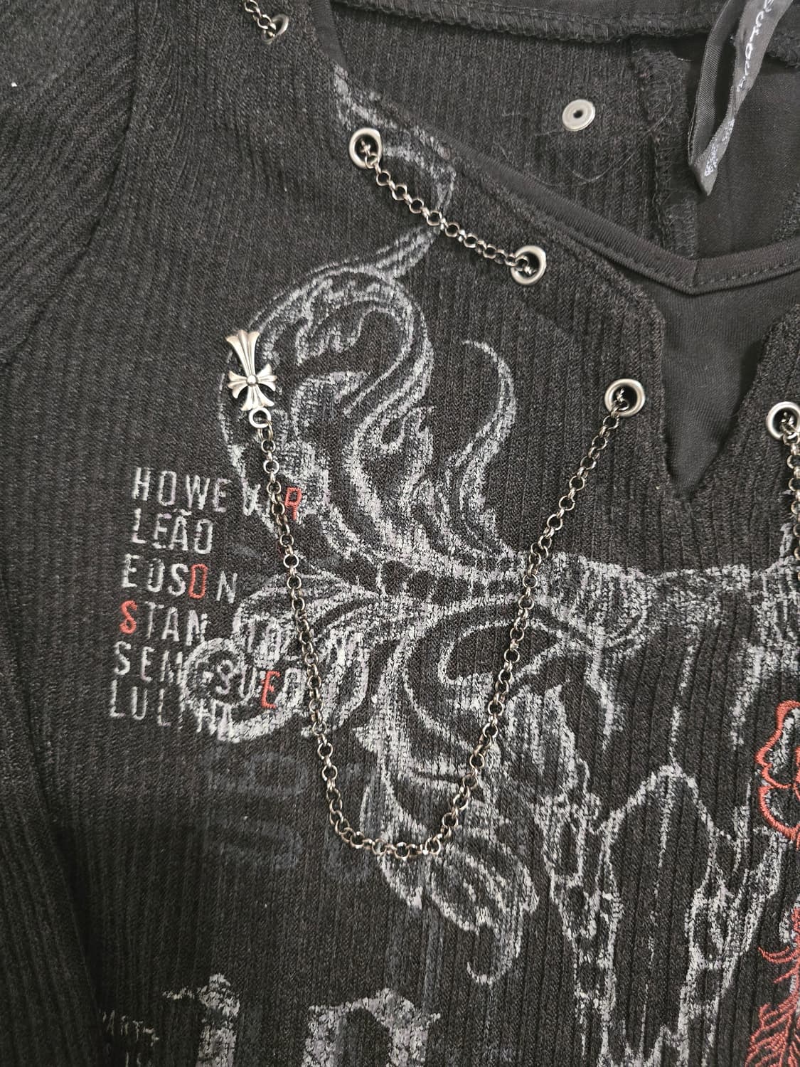 오즈온 Ozz Croce 체인 롱슬리브 상품이미지3