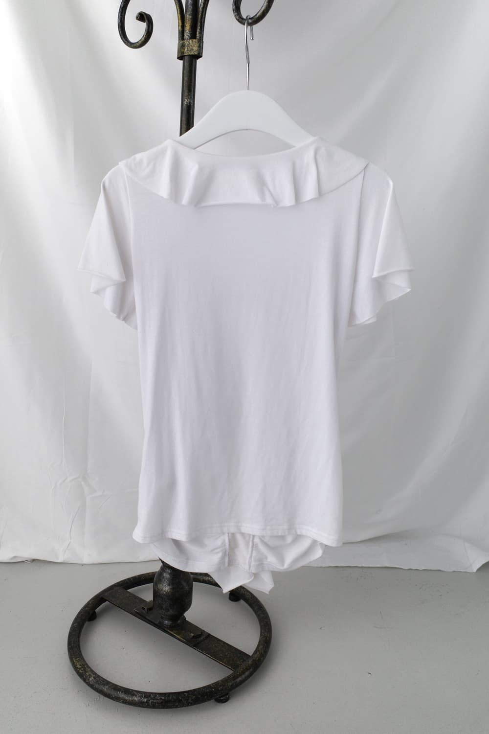 lace frill half T 상품이미지2