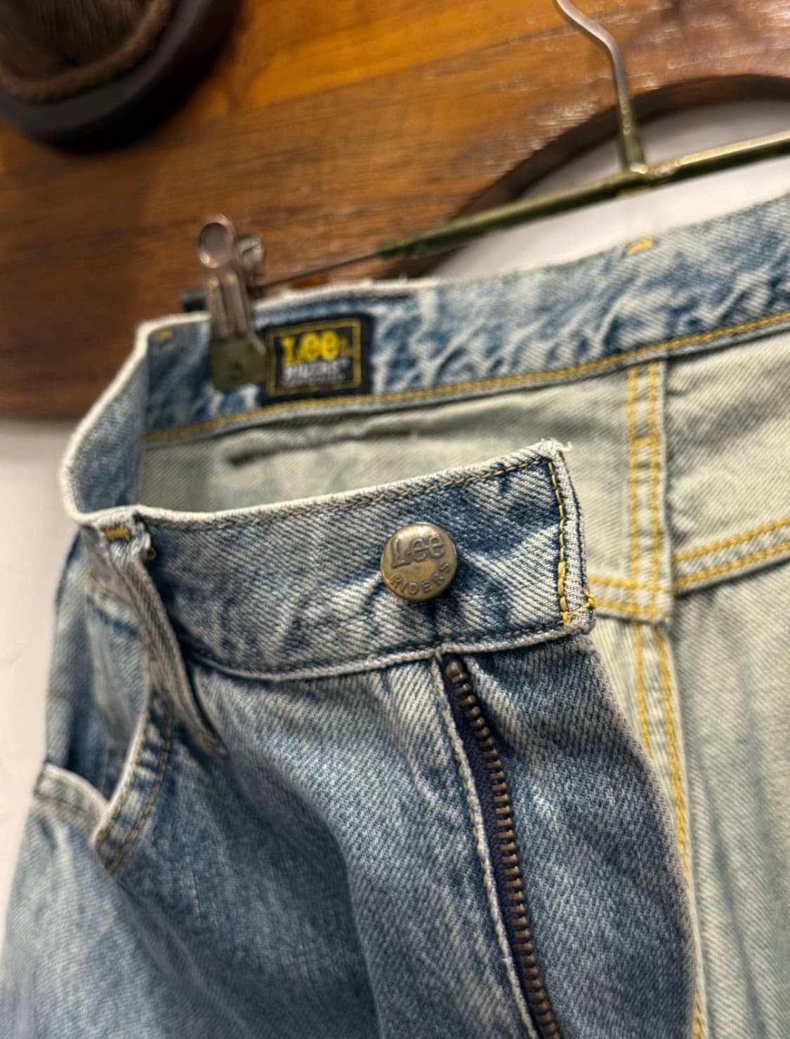 JAPAN LEE RIDERS 세미 부츠컷 데님 상품이미지5