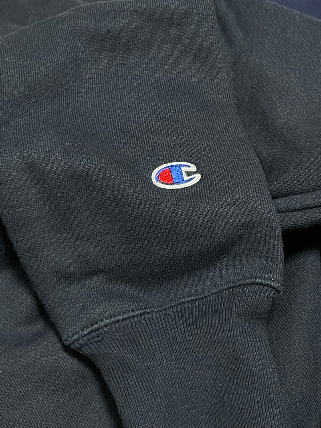 챔피언 리버스위브 NYC 한정 아플리케 후드 후디 상품이미지4