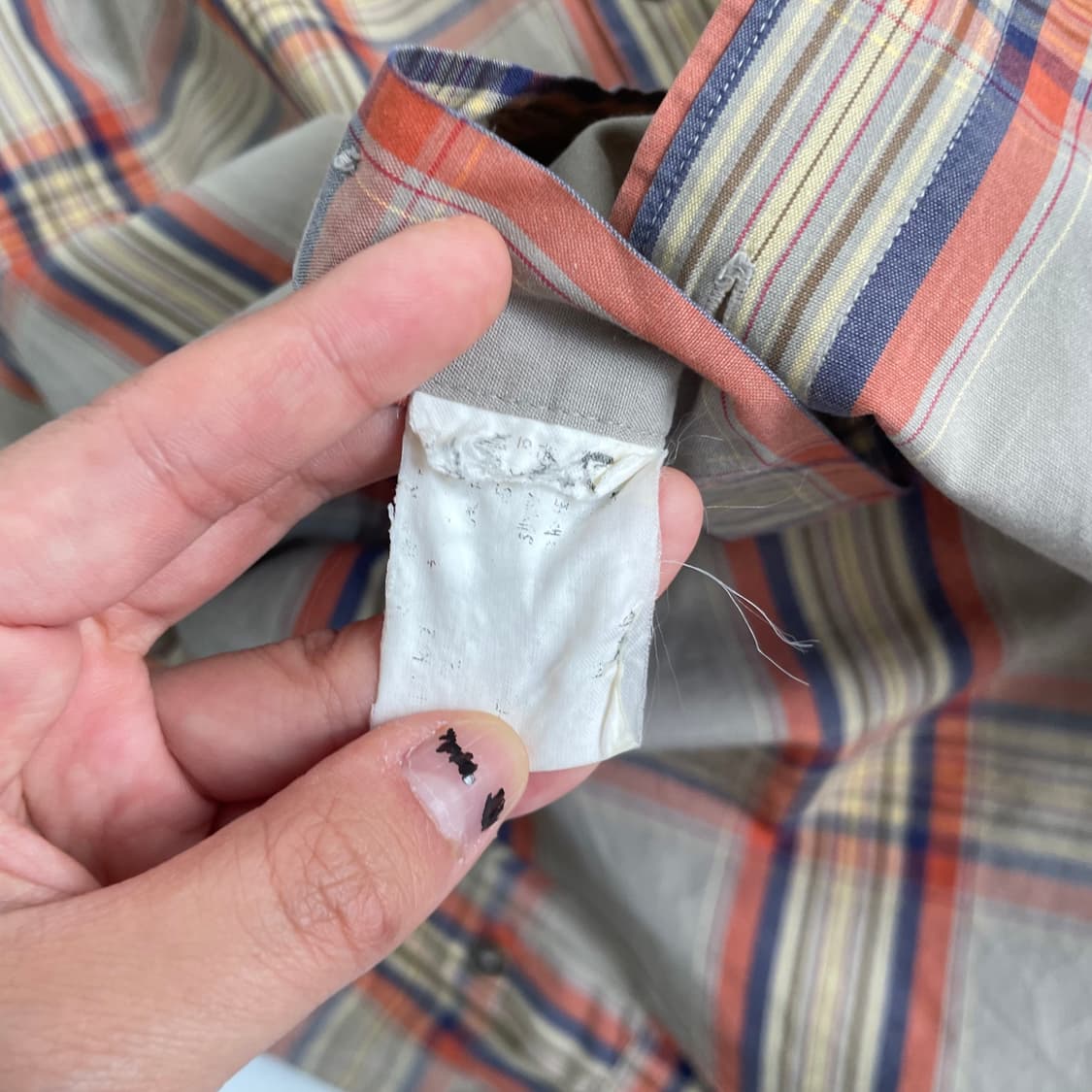 Lacoste  라코스테 자수 포켓 체크셔츠 상품이미지7