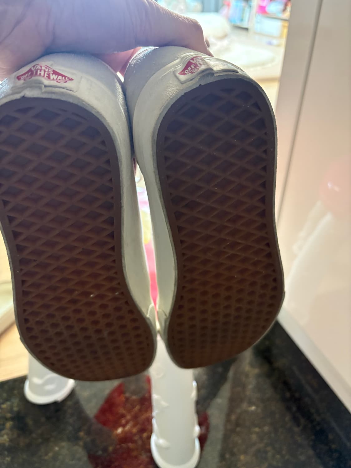 반스 올드스쿨 화이트/레드 270 상품이미지5