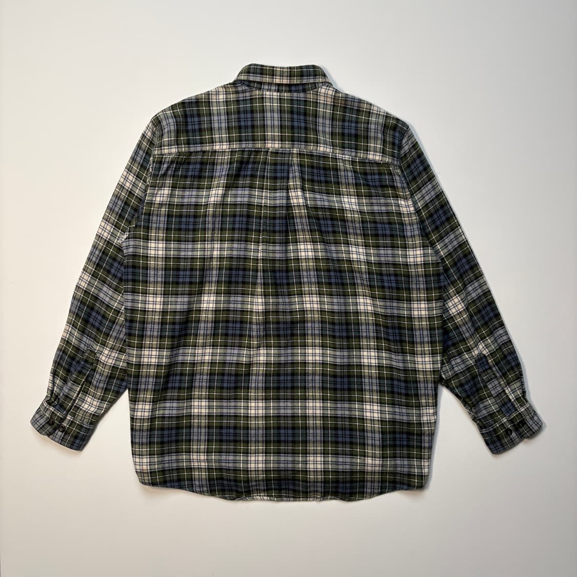 [L] 엘엘빈 체크패턴 셔츠 (green/beige) 상품이미지4