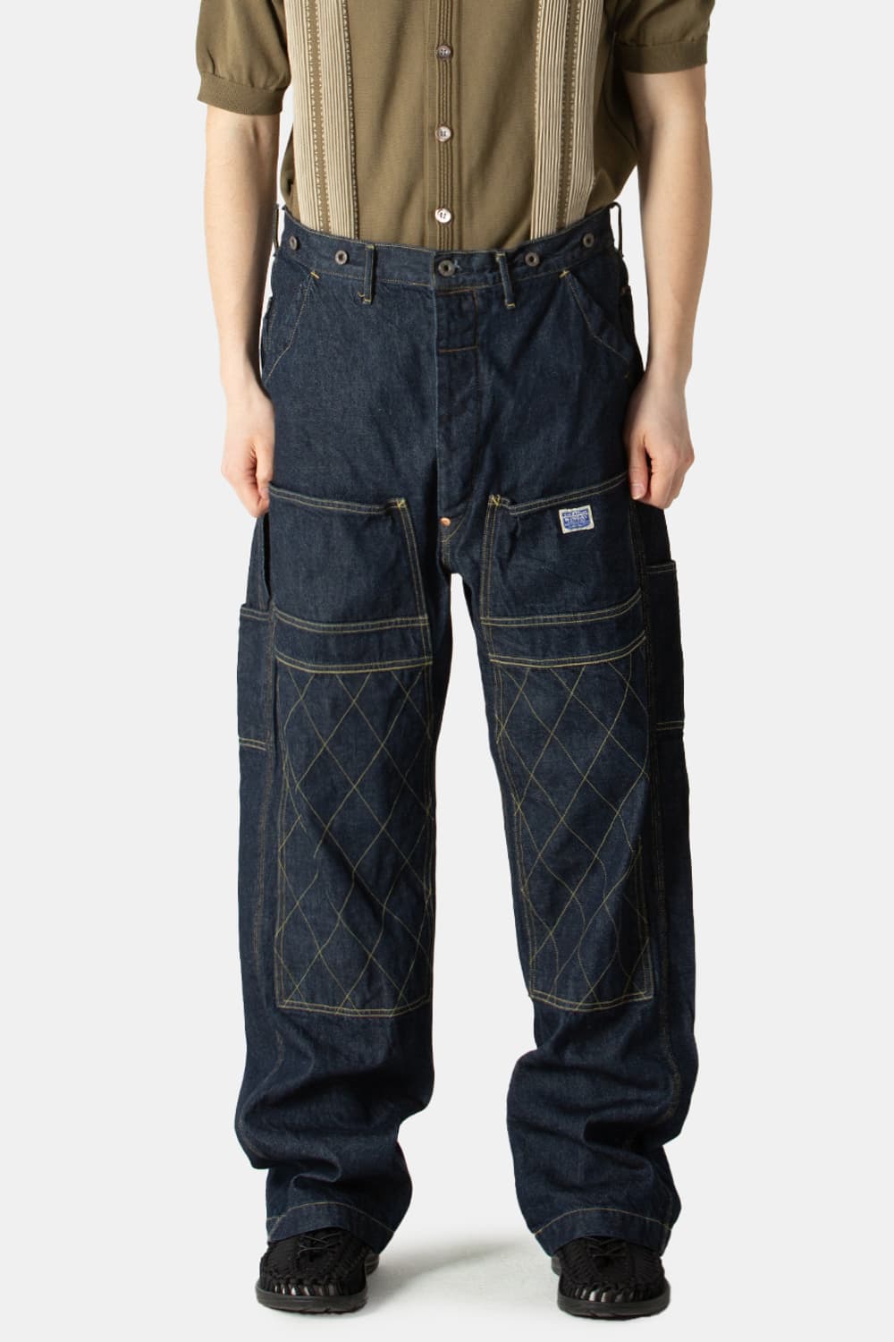 KAPITAL  LUMBER PANTS INDIGO / 2size 상품이미지1