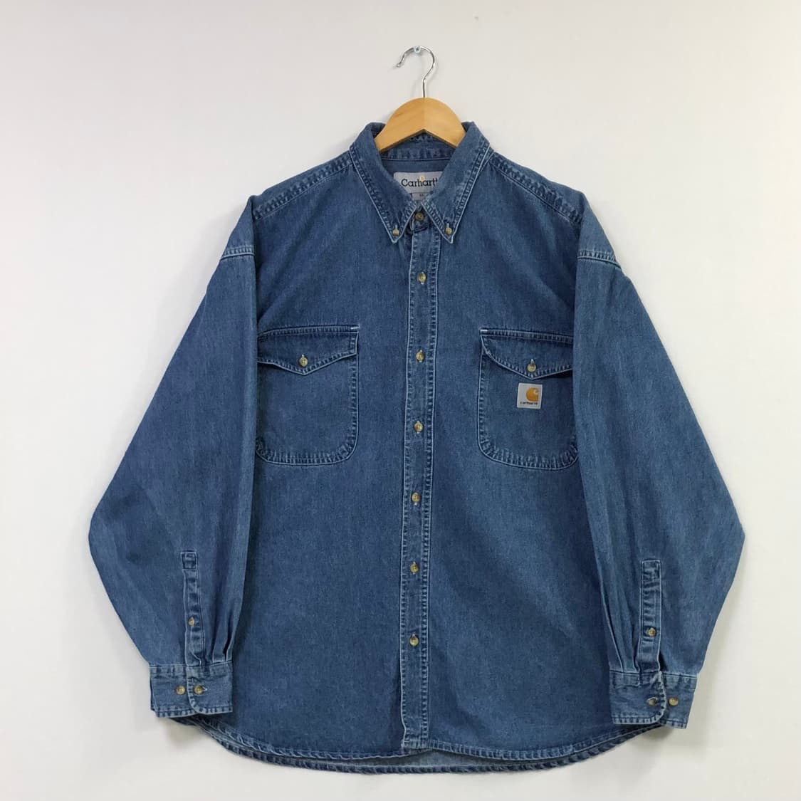 Xxl 칼하트 데님 셔츠 상품이미지2