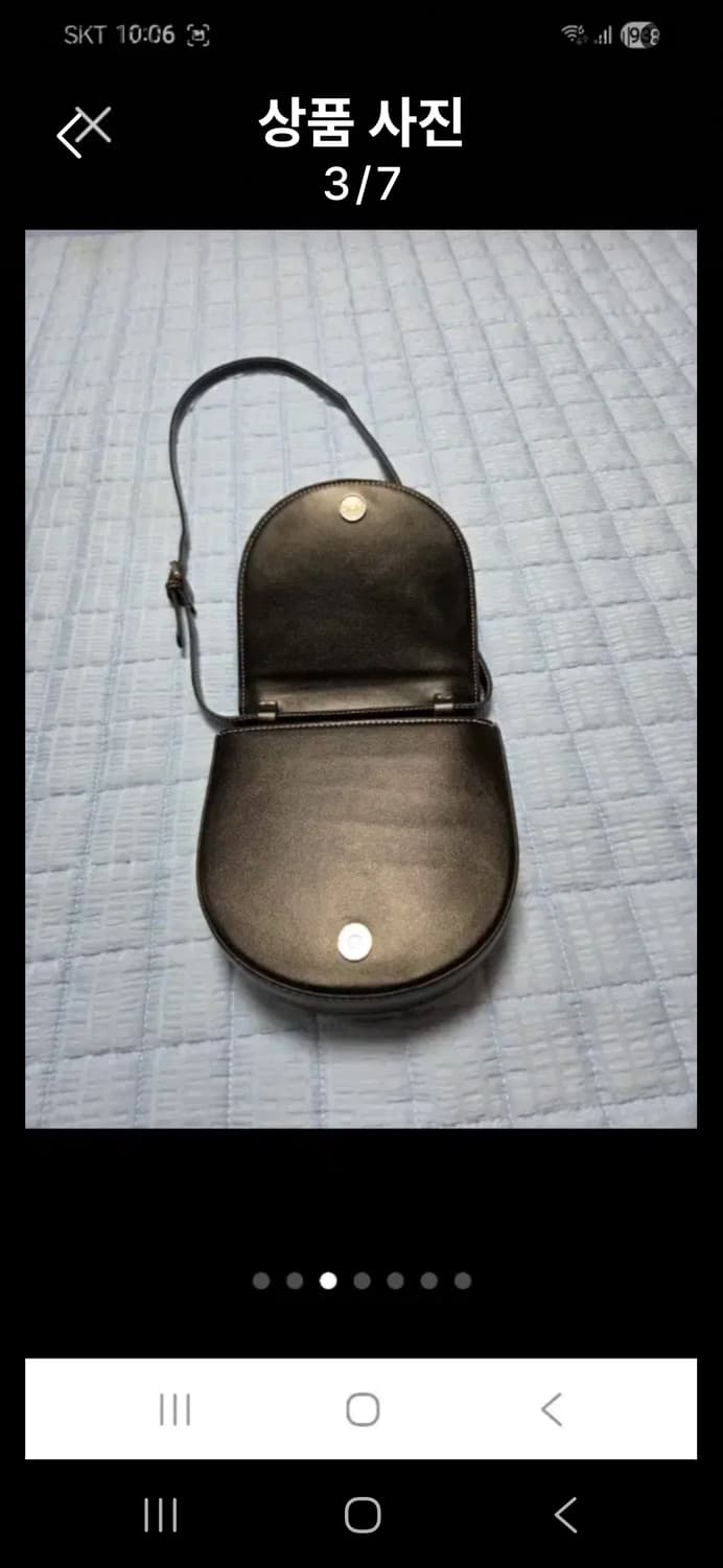 블랙 미니 토트백 상품이미지3