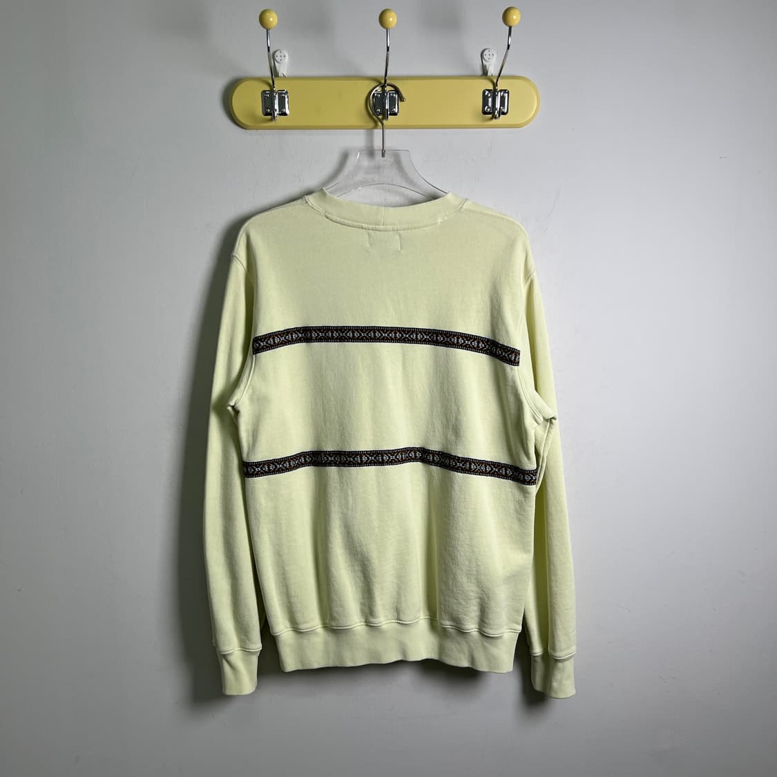 스투시 퍼시픽 웨빙 테리 크루 맨투맨 XS 상품이미지2