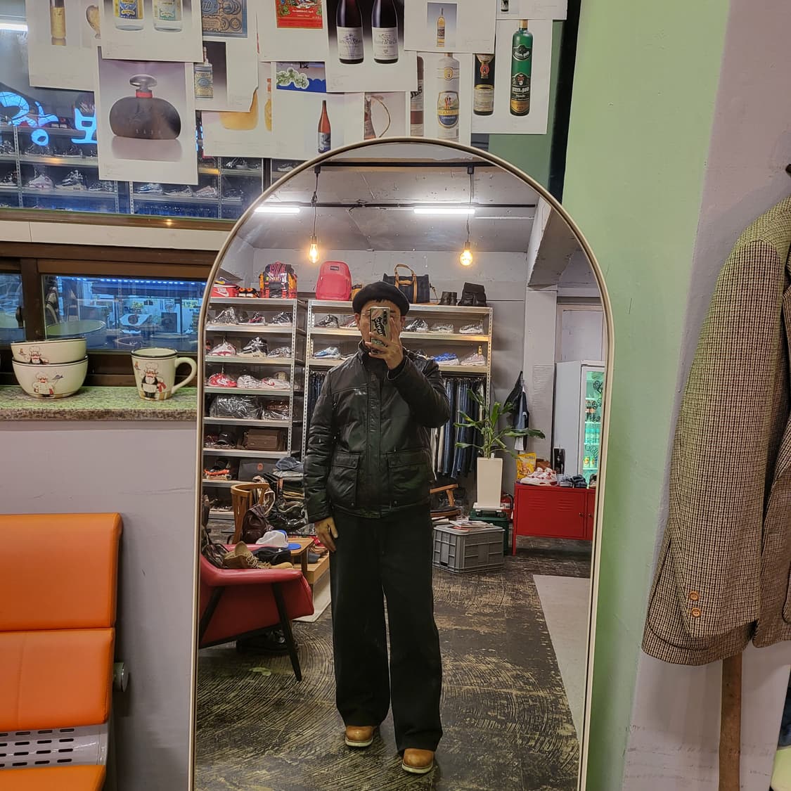 PAL ZILERI 레더 자켓 (50) 상품이미지2