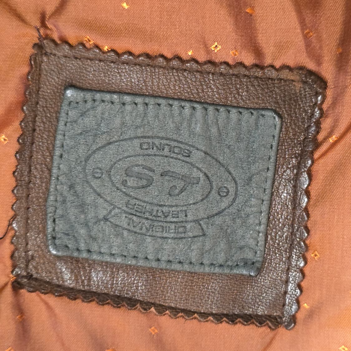 70~80s Brown Leather 트라흐텐 자켓 상품이미지6