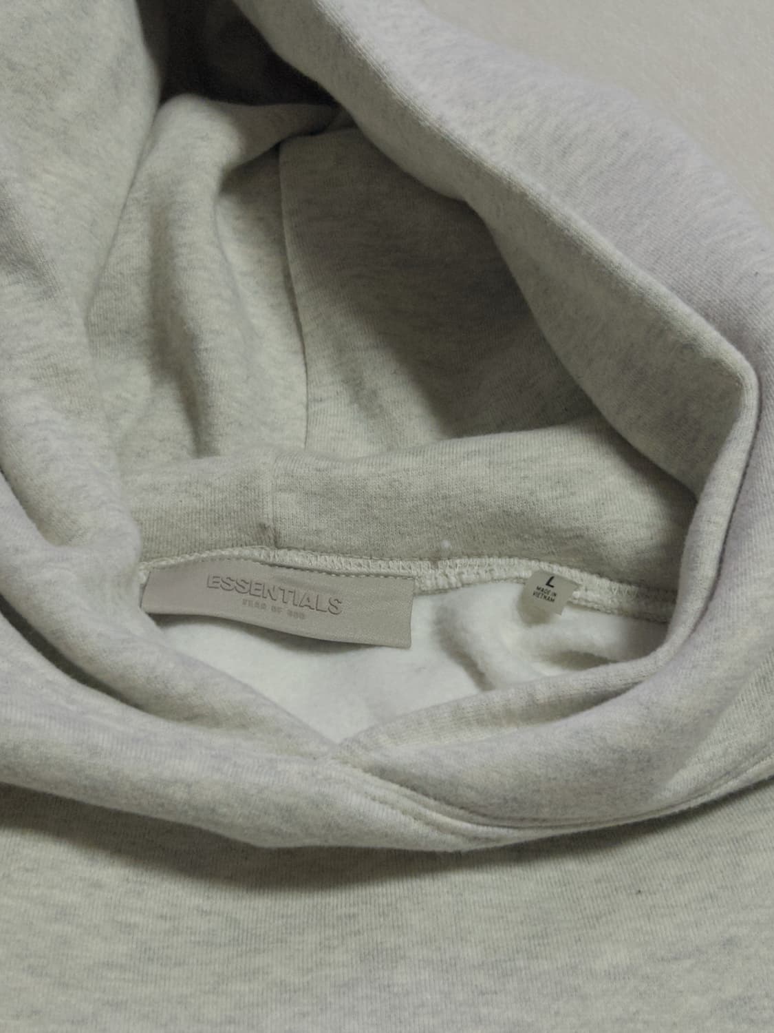 피오갓 에센셜 더 코어 컬렉션 라이트 오트밀 후드 / 팬츠 세트 상품이미지4