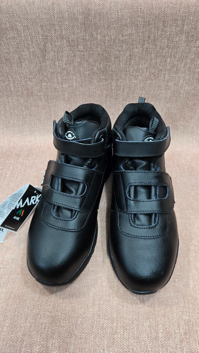 MARK 새상품 안전화 250mm- 마크 벨크로 안전화 블랙 상품이미지1