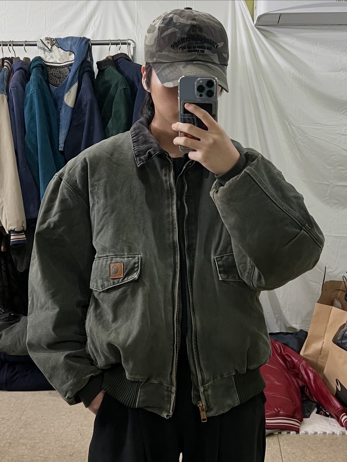 칼하트 J165 디트로이트 워크자켓 상품이미지3