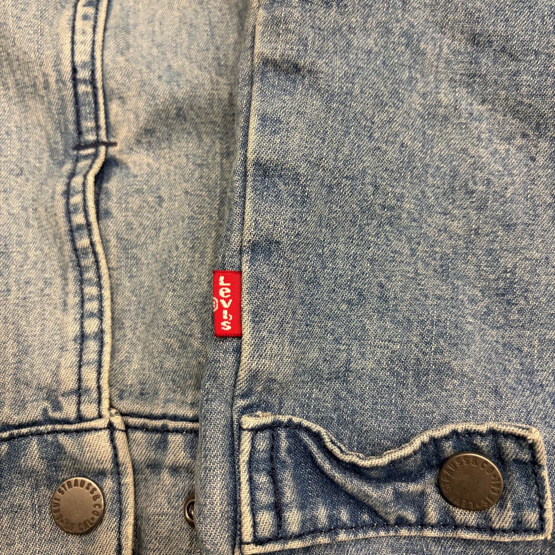 [M] 리바이스 블루종 헤링턴 트러커 데님 자켓 B970 상품이미지10