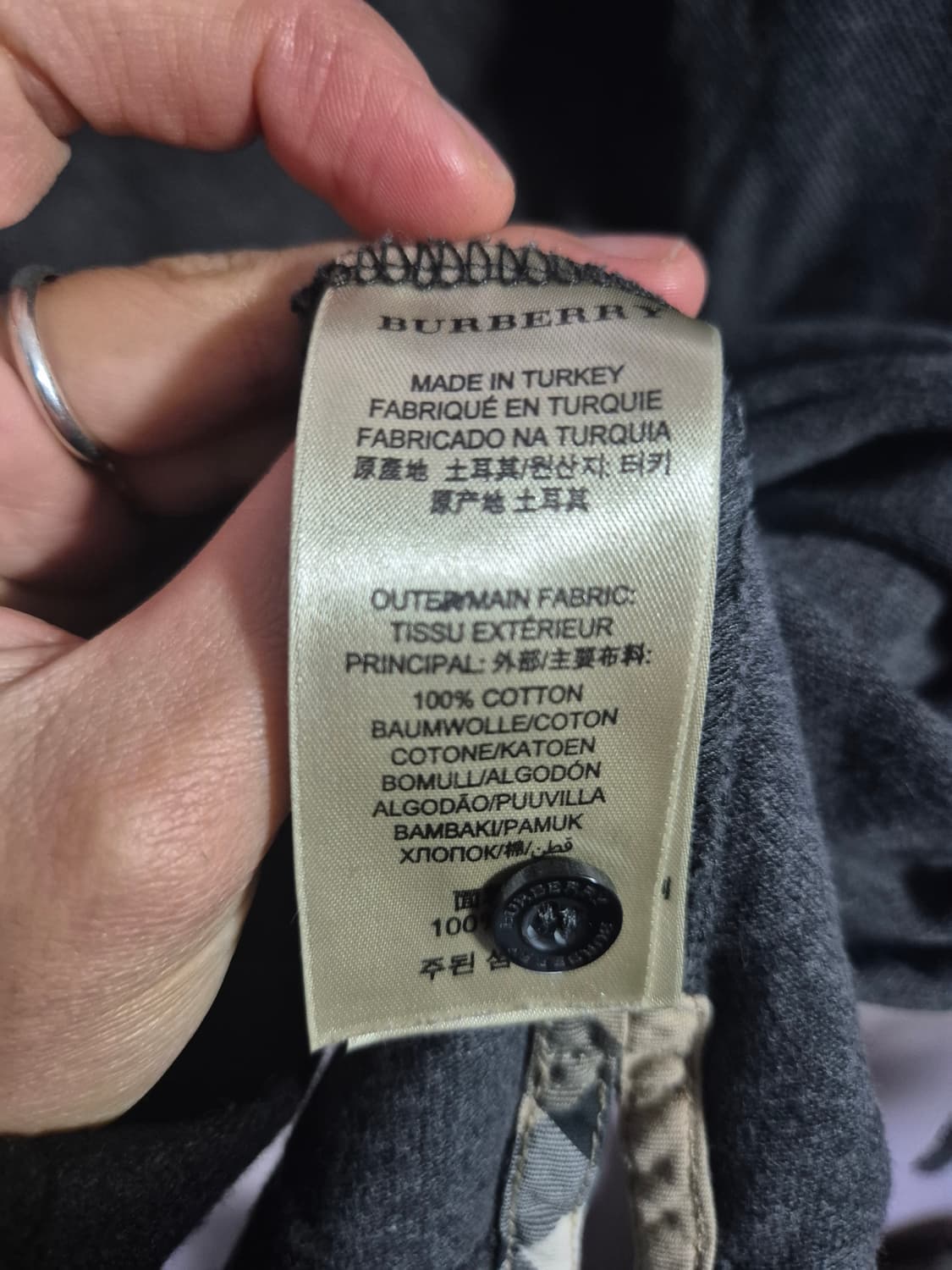 버버리 긴팔티셔츠 상품이미지4