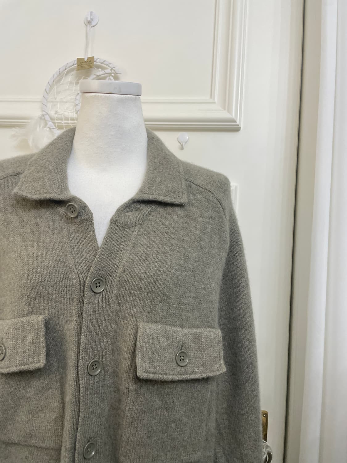 khaki pocket point basic sweater(size-M) 상품이미지6
