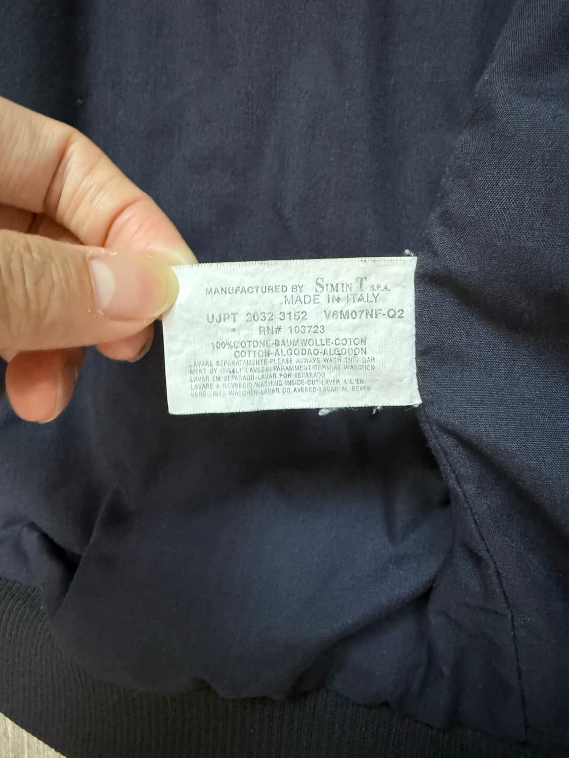 00s Armani jeans 워크자켓 상품이미지5