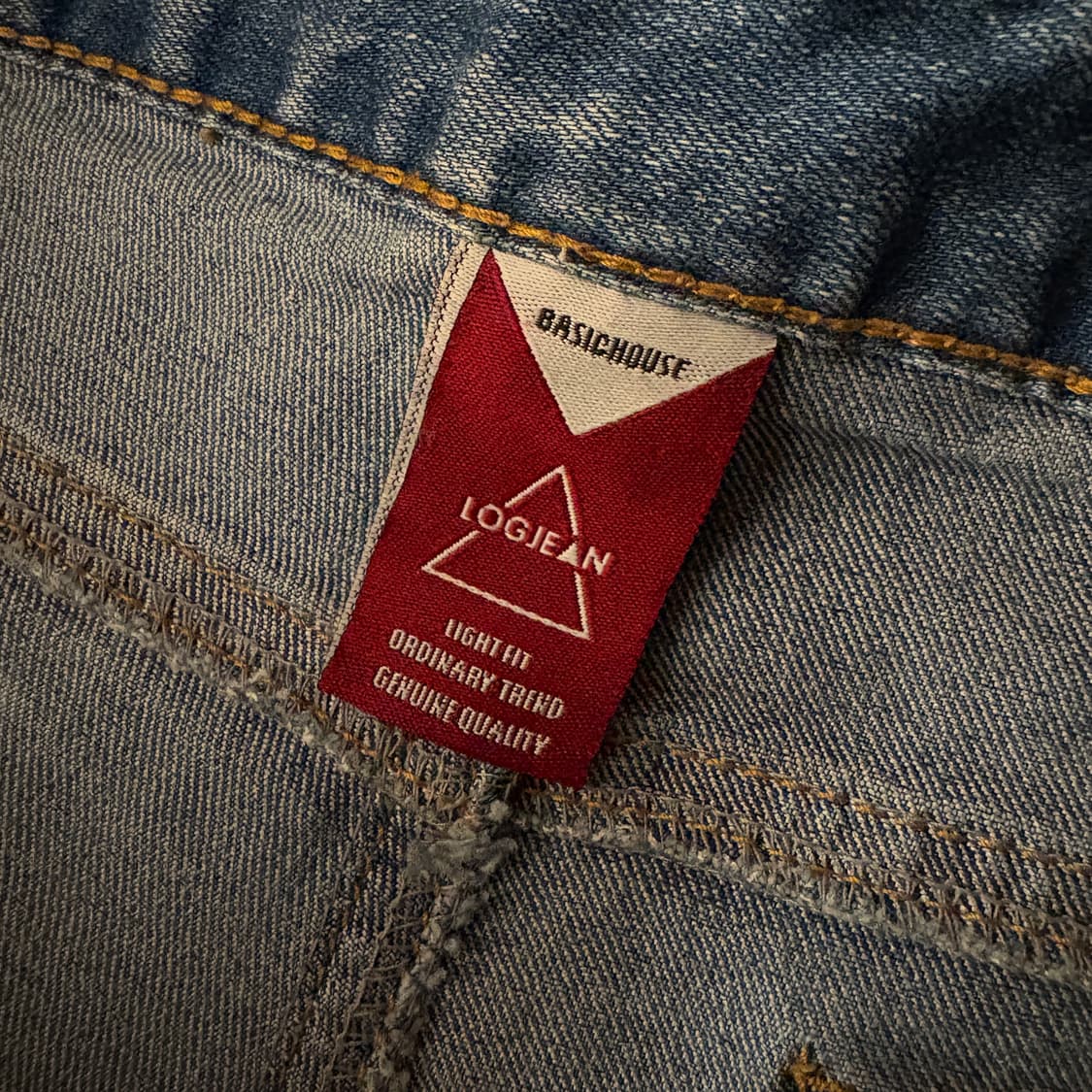 데님 기본 숏핫팬츠 중청 상품이미지4