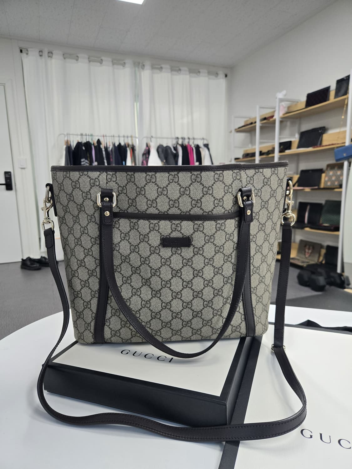 [A급컨디션]구찌 시그니처 토트 숄더백 상품이미지1