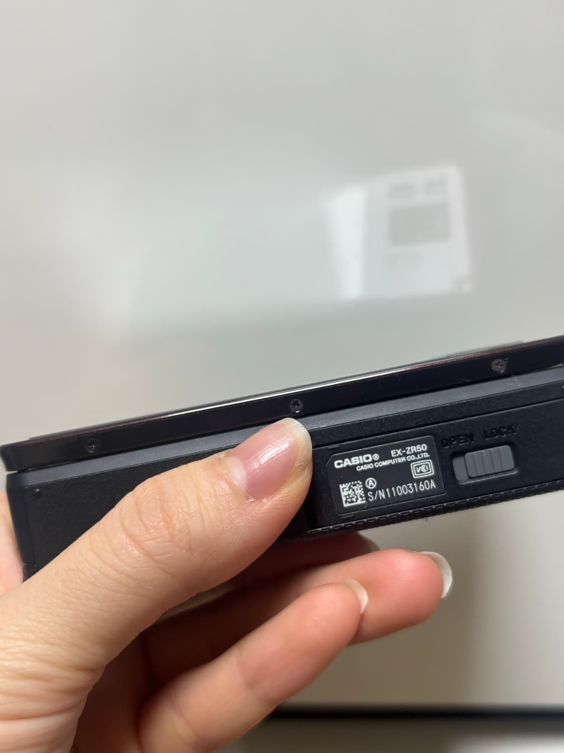 카시오 엑슬림 zr50 브라운 상품이미지8