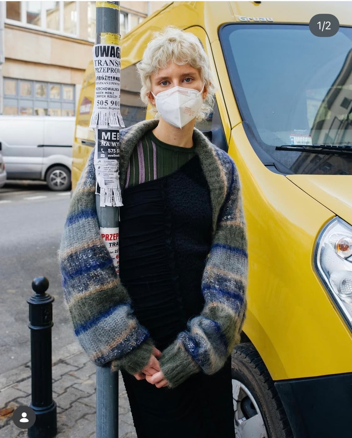 perverze 크롭 니트 상품이미지1