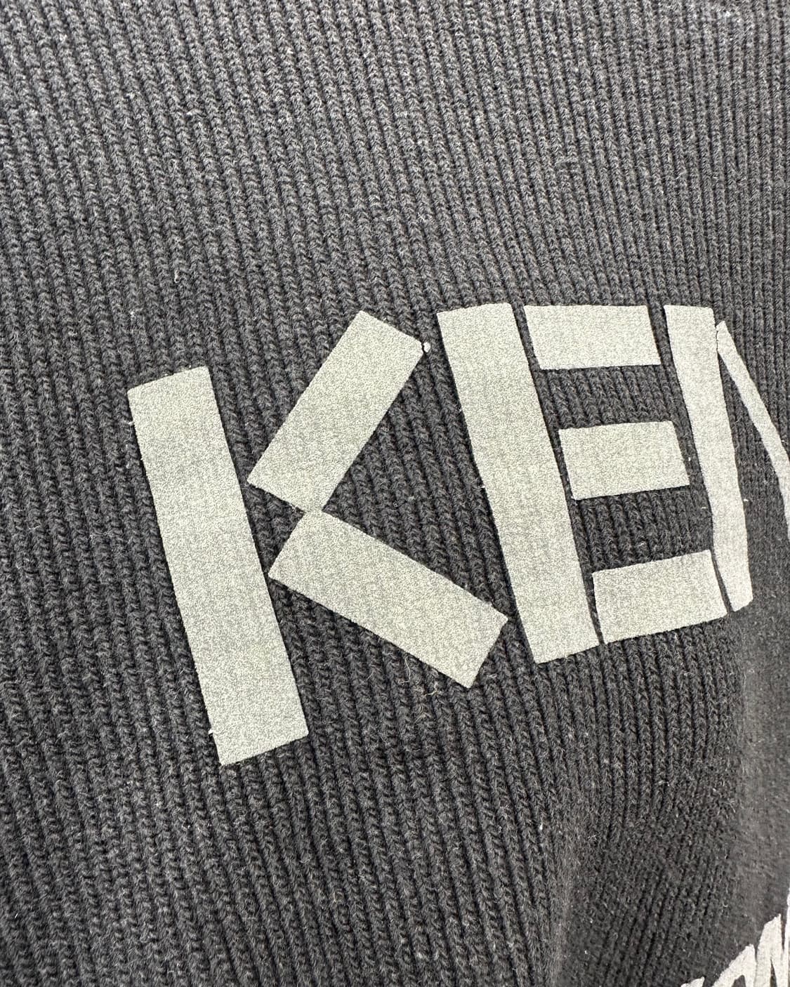 (M)90'S KENZO 골지 맨투맨-M1179 상품이미지6