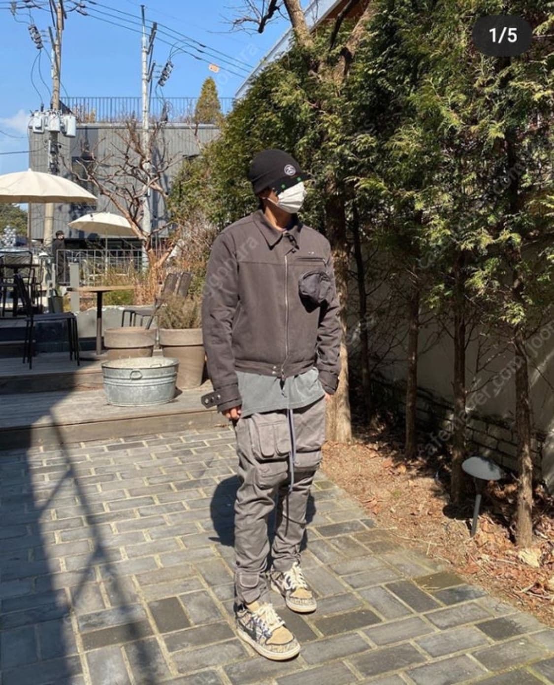 [M] 파프롬왓 3d 포켓 카고 팬츠 상품이미지7