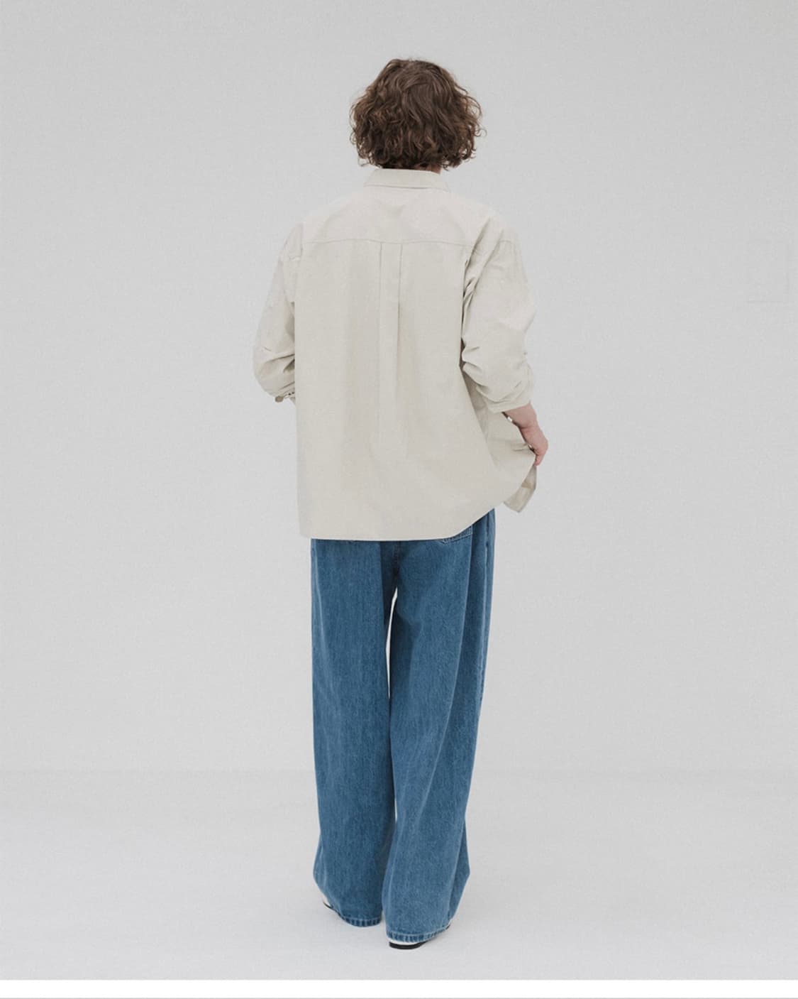 비슬로우 콘밀딥원턱진 중청 32 CONE MILL DEEP ONE TUC 상품이미지6