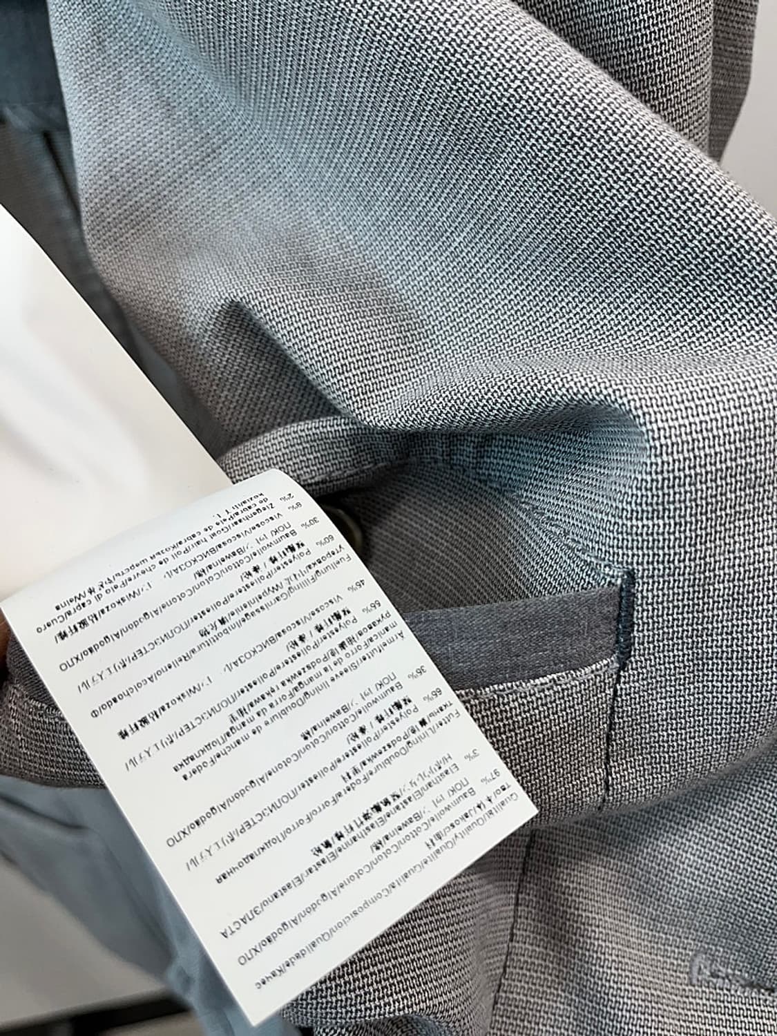 105) 휴고보스 그레이 봄자켓  상품이미지8