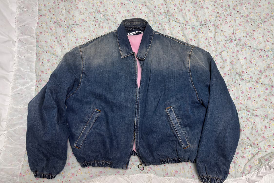 아크네스튜디오 패디드 데님 봄버 자켓 (50, 105) 상품이미지1