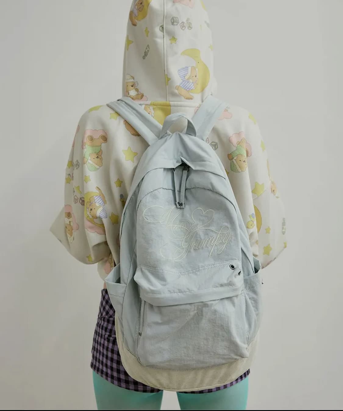 스컬프터 나일론 백팩 매트 세이지 상품이미지1