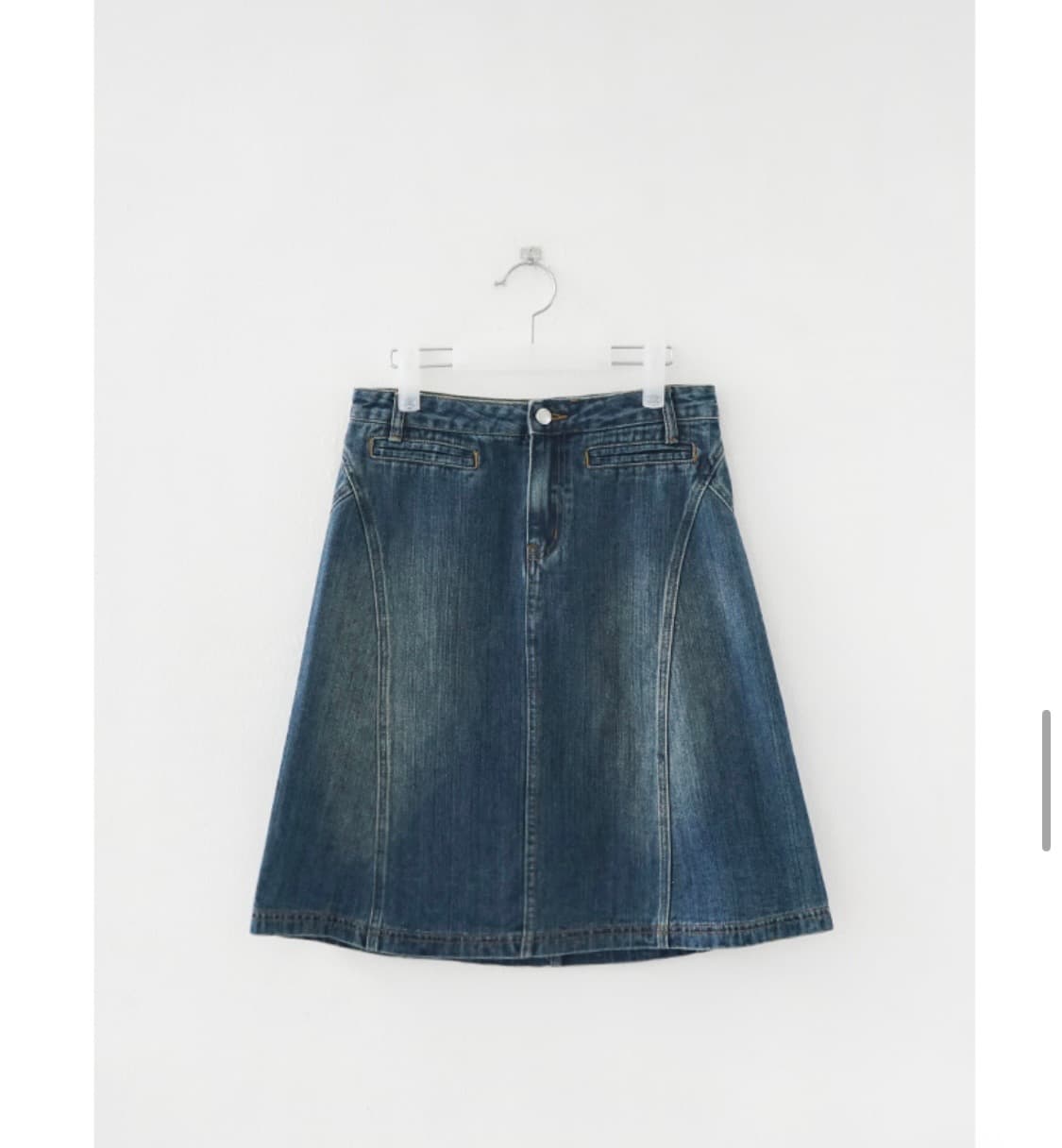 애프터먼데이 워싱 데님 스커트 상품이미지1