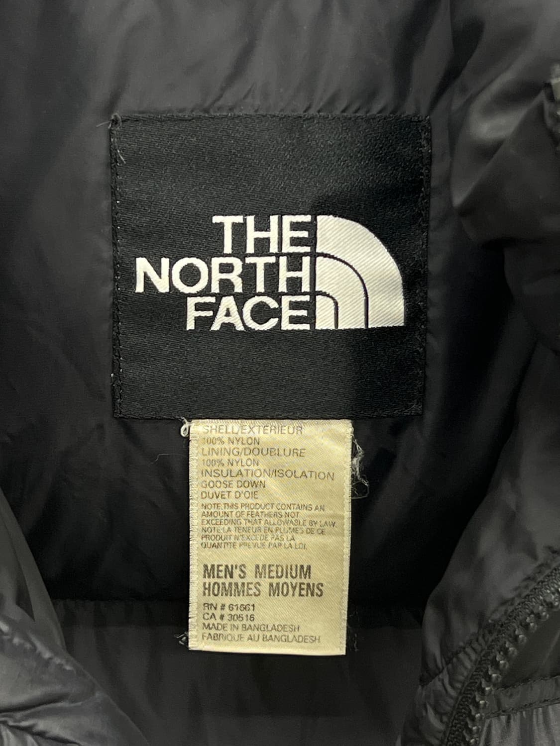 노스페이스 700 블랙 눕시 패딩 상품이미지6