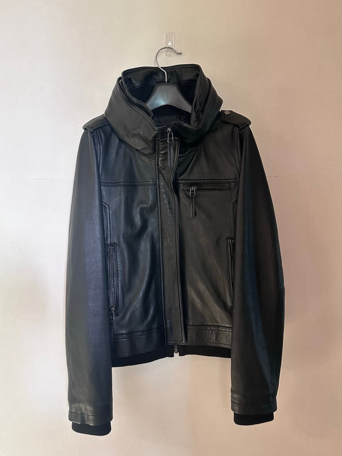 리얼 레더 자켓 이태리가죽 상품이미지3