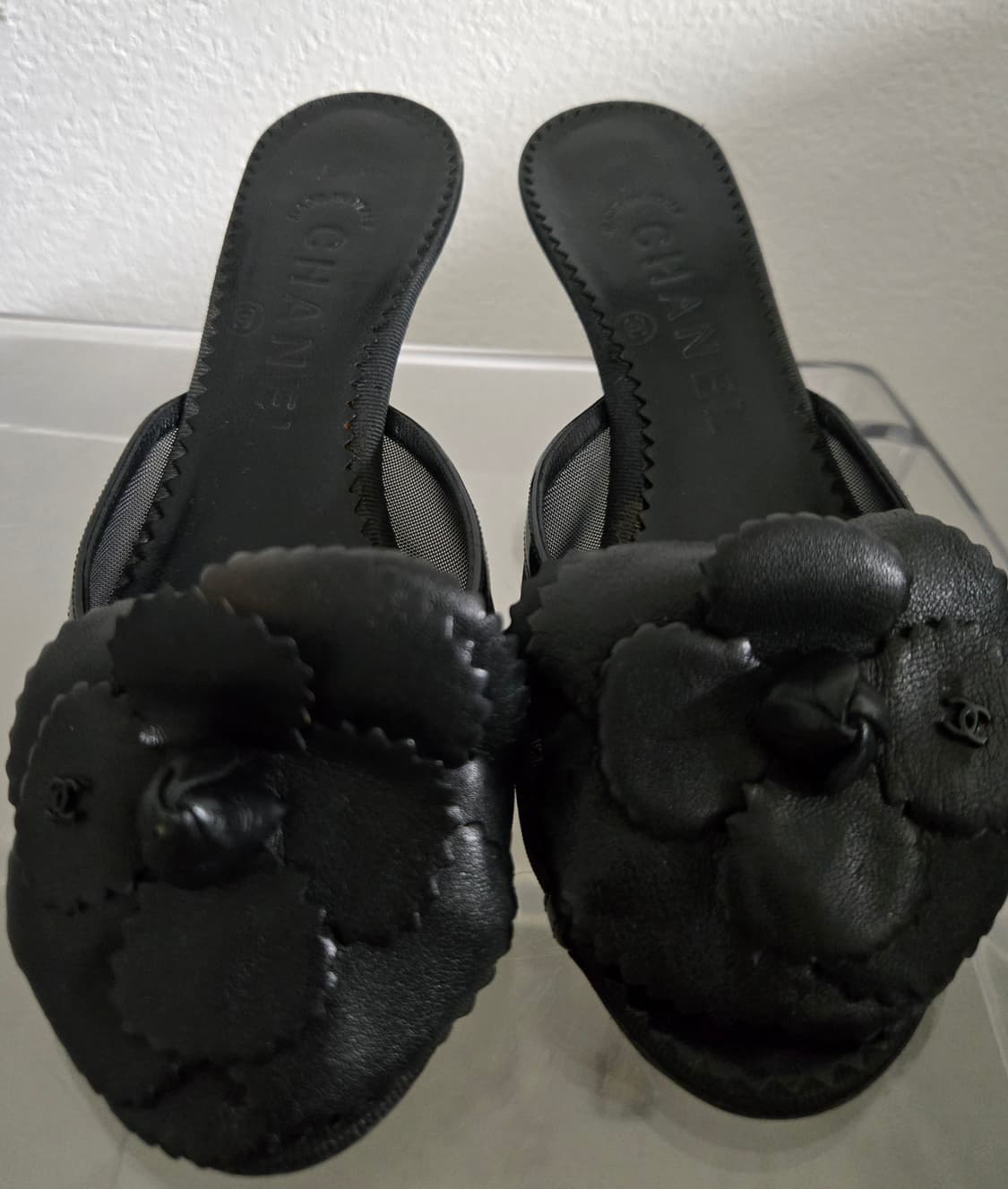 샤넬 까멜리아  샌들 34.5 상품이미지1