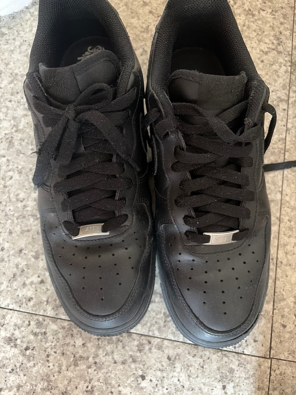 나이키 에어포스 검정 판매 상품이미지1