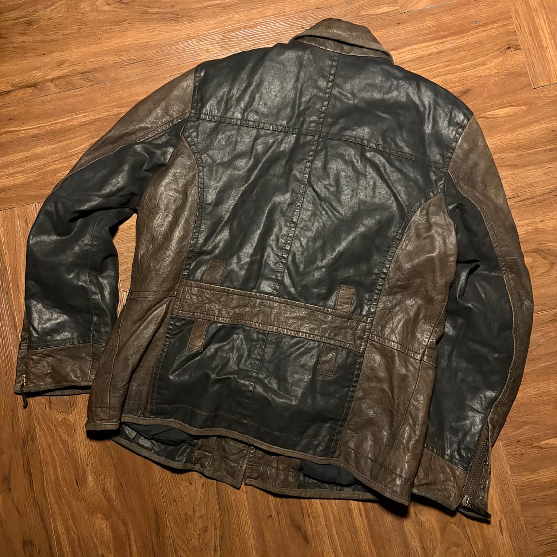 MESSAGERIE PANELED LEATHER JACKET 상품이미지6