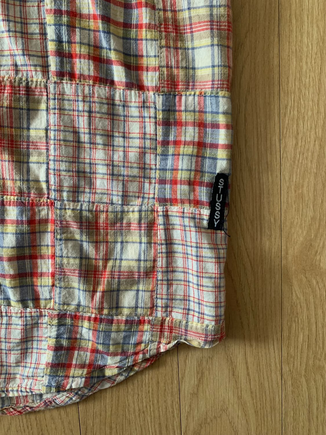 스투시 마드라스 반팔 셔츠 상품이미지3